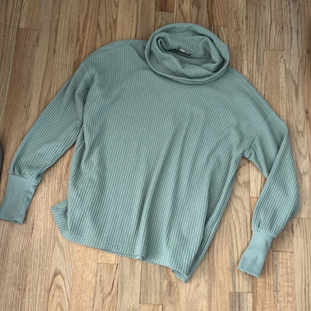 Loft cowl neck shirt